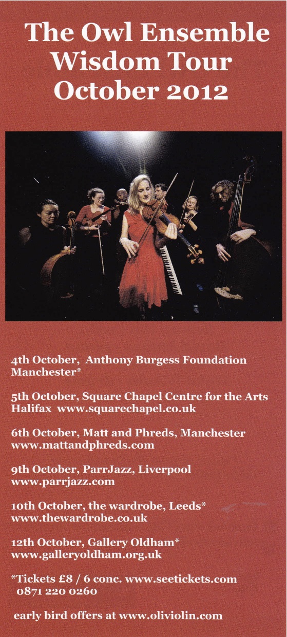 Owl Ensemble flyer. x x x jpg